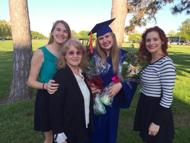 My sisters, my Mima and Me at my graduation.